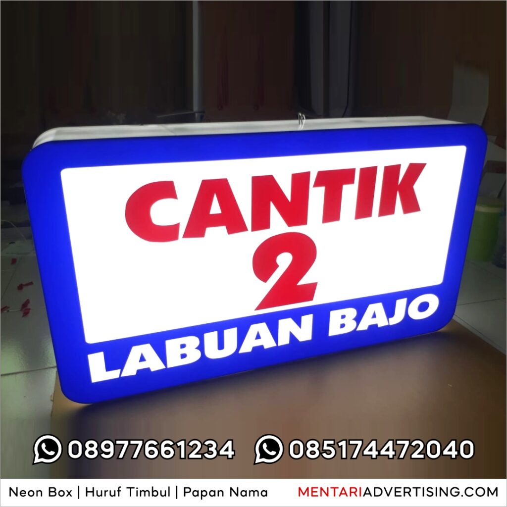 Neon Box Akrilik Surabaya