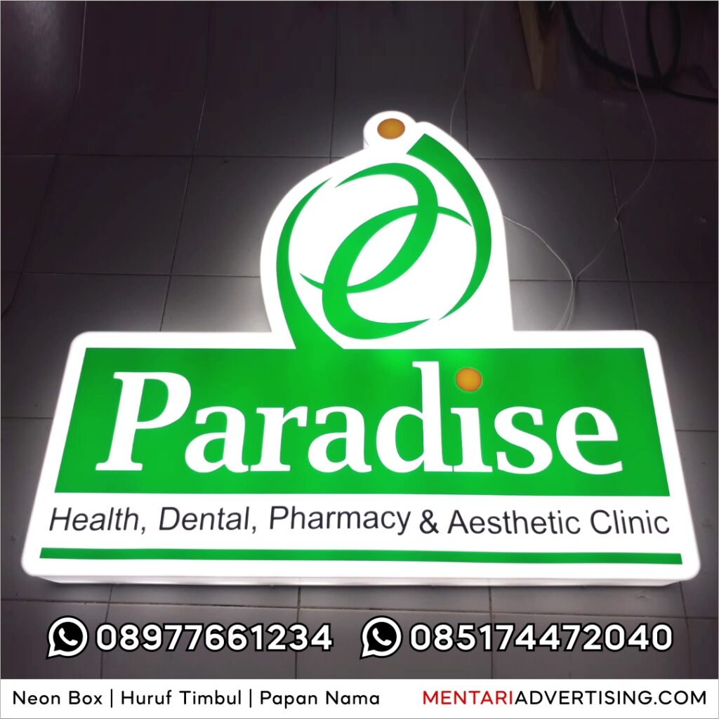 Neon Box Custom Surabaya