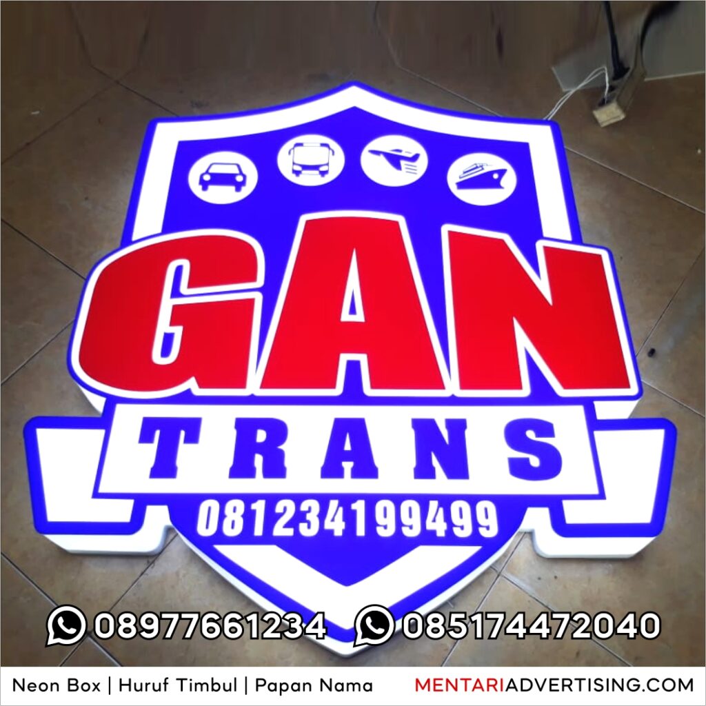 Neon Box Custom Surabaya