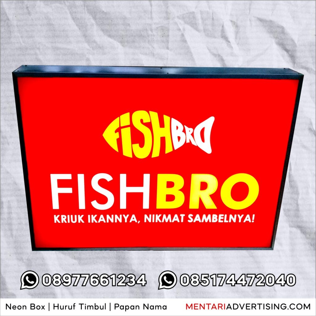 Neon Box Backlite Surabaya
