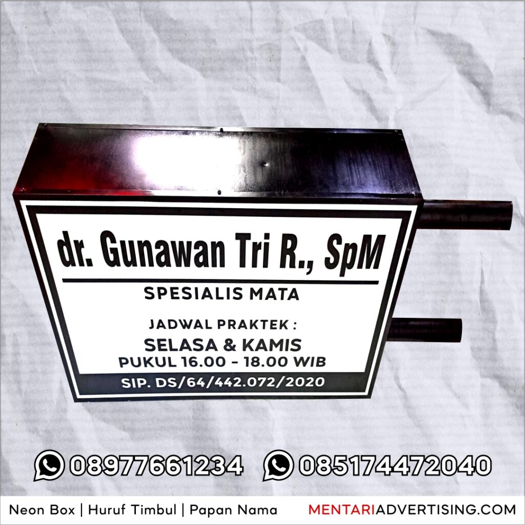 Neon Box Backlite Surabaya