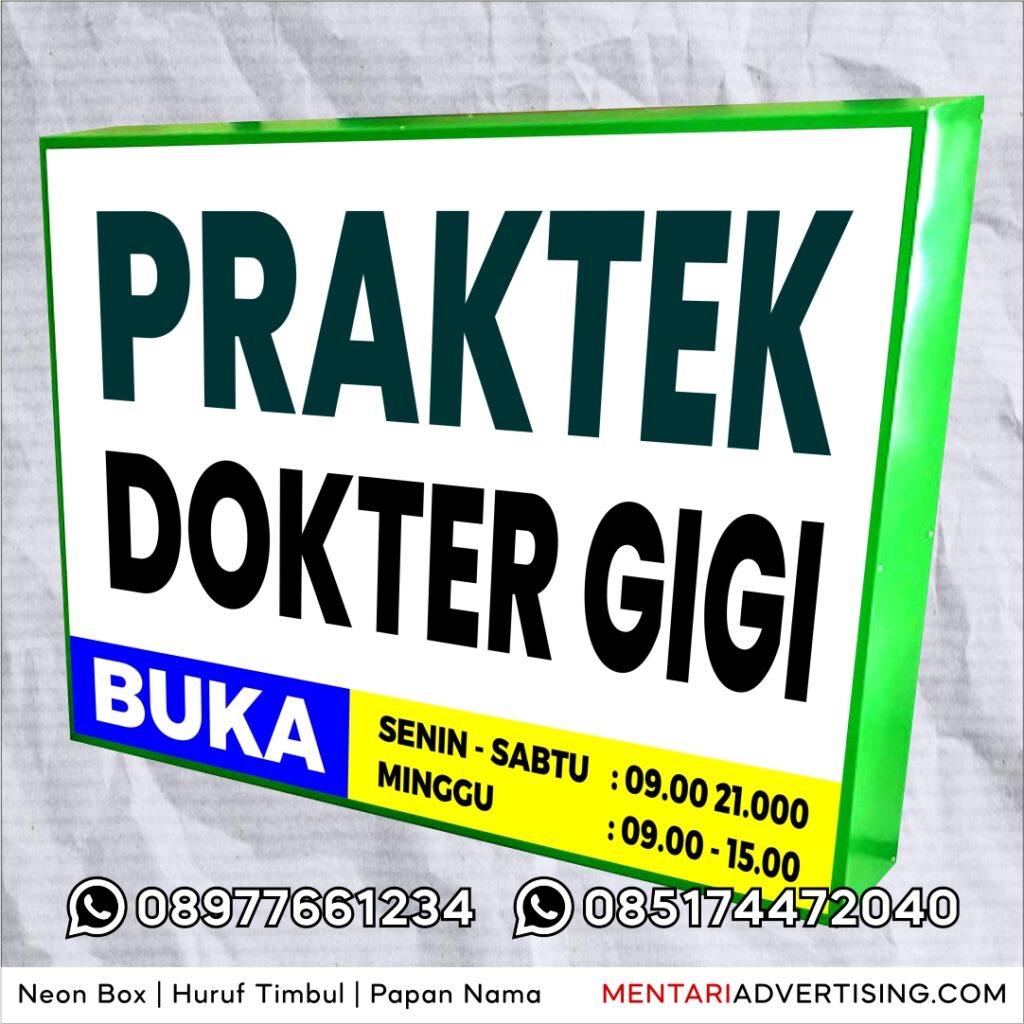 Neon Box Backlite Surabaya