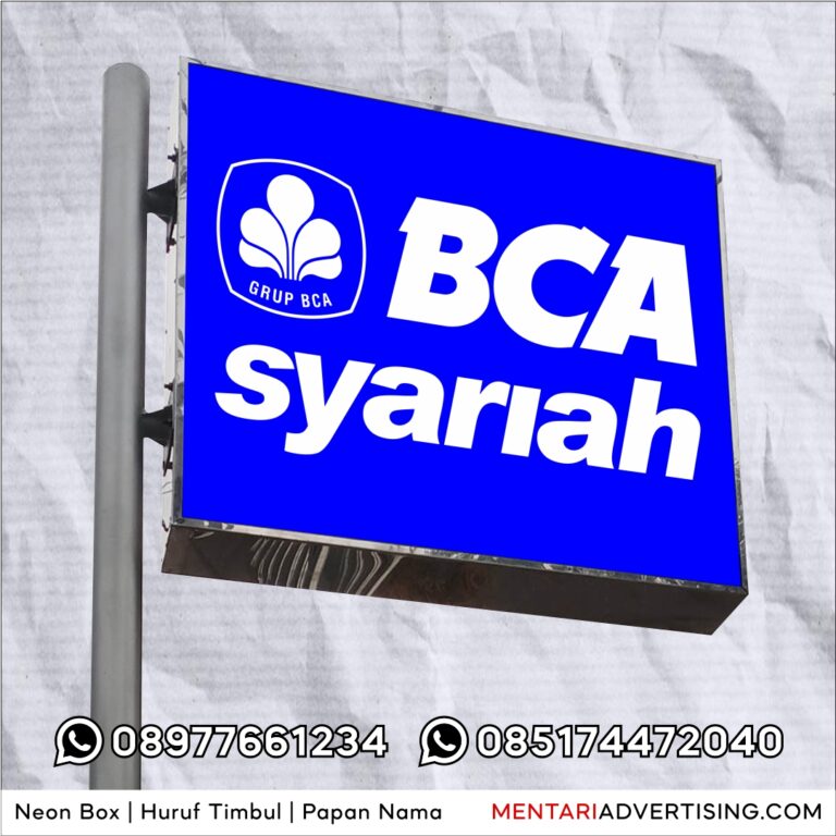 Jasa Pembuatan Neon Box Backlite Surabaya