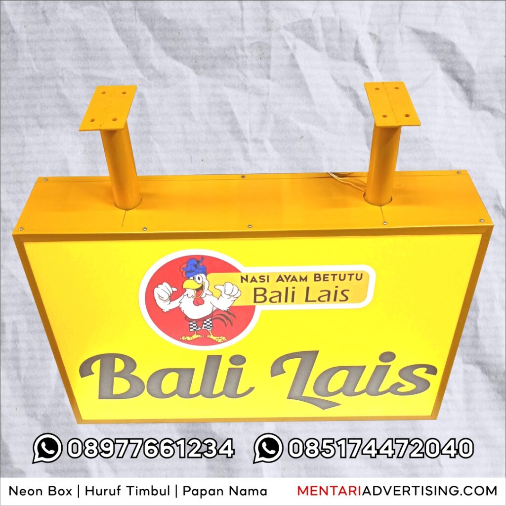 Neon Box Backlite Surabaya