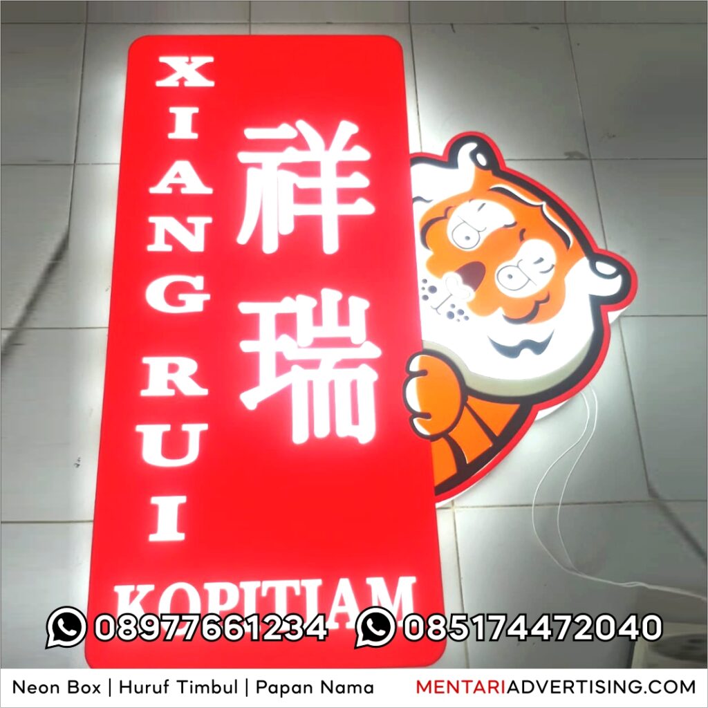Neon Box Akrilik Surabaya