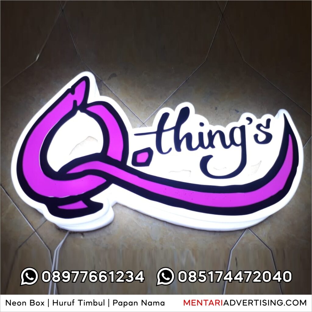 Neon Box Akrilik Surabaya